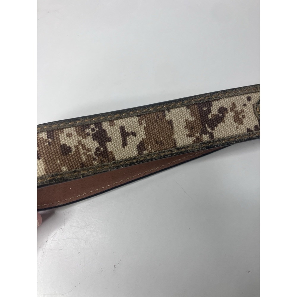Ariat Kids American Flag Belt Buckle & Digital Camo Strap Aged Bark Boys 20 In - Picture 9 of 11